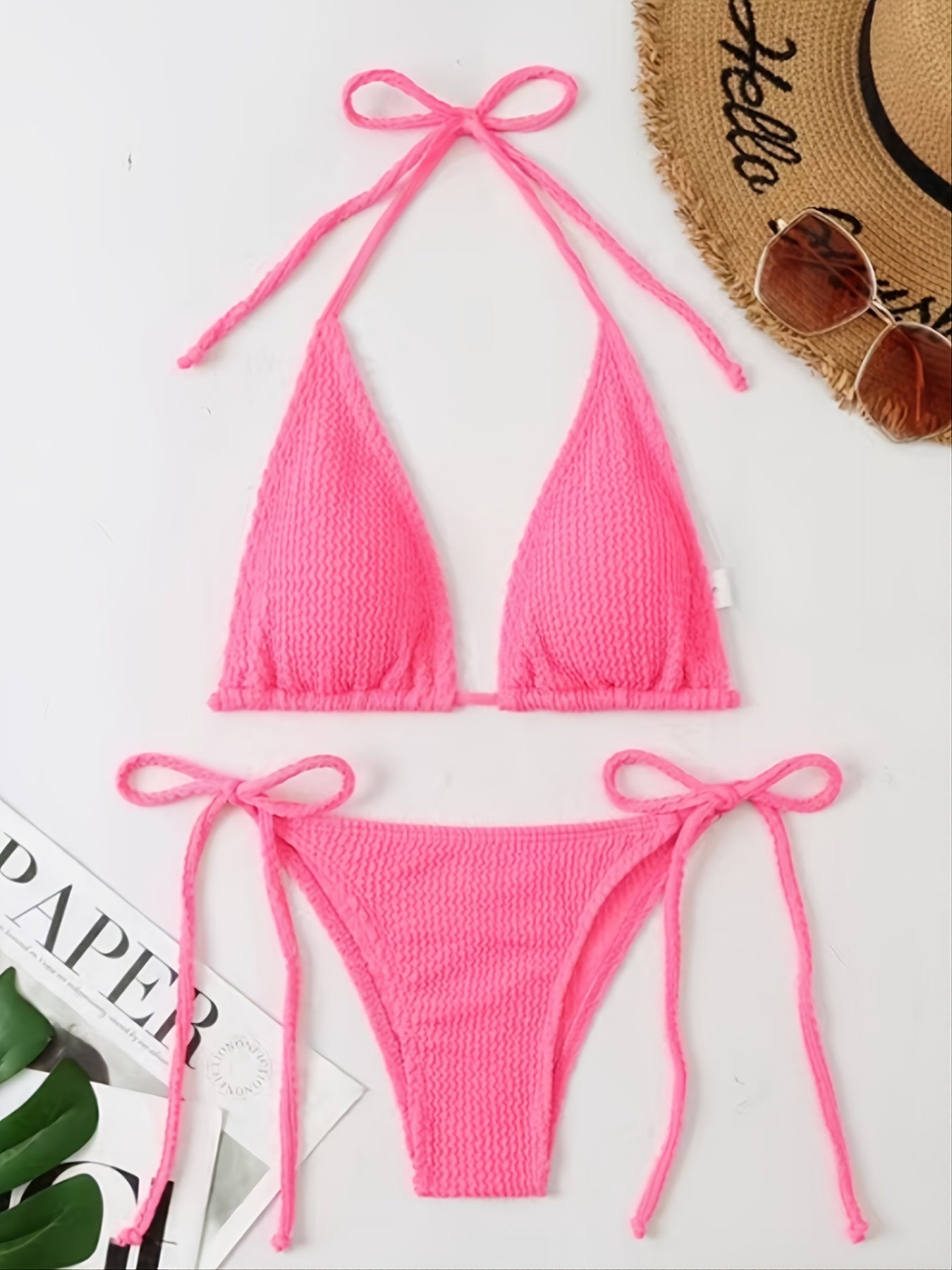 "Saint-Tropez Glow" bikini set