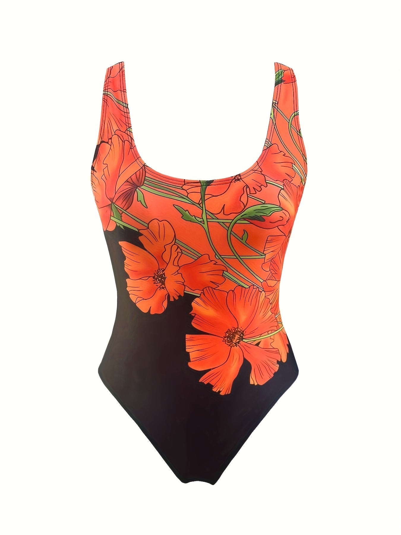 "Positano Bloom" one-piece swimsuit